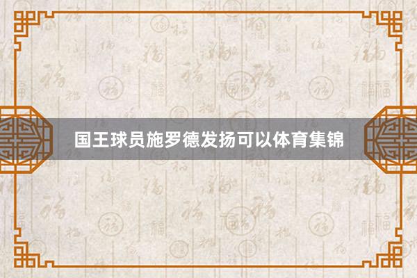 国王球员施罗德发扬可以体育集锦