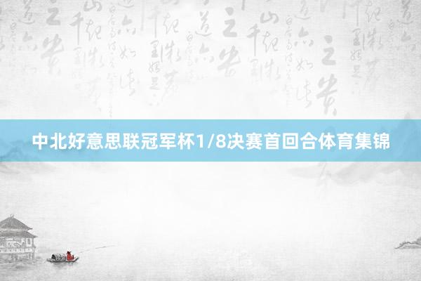 中北好意思联冠军杯1/8决赛首回合体育集锦