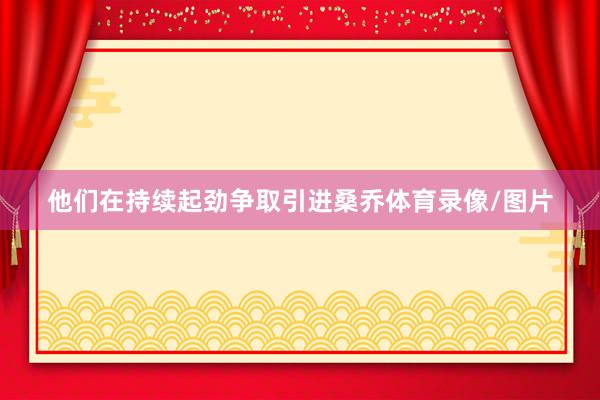他们在持续起劲争取引进桑乔体育录像/图片