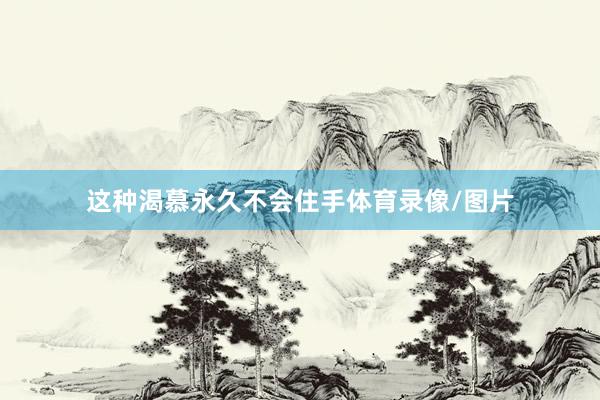 这种渴慕永久不会住手体育录像/图片