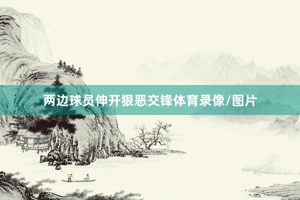 两边球员伸开狠恶交锋体育录像/图片