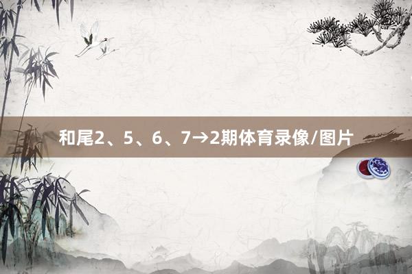 和尾2、5、6、7→2期体育录像/图片