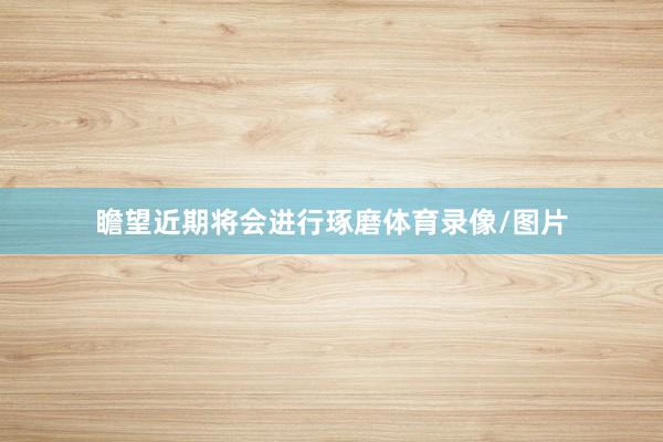 瞻望近期将会进行琢磨体育录像/图片