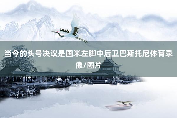 当今的头号决议是国米左脚中后卫巴斯托尼体育录像/图片