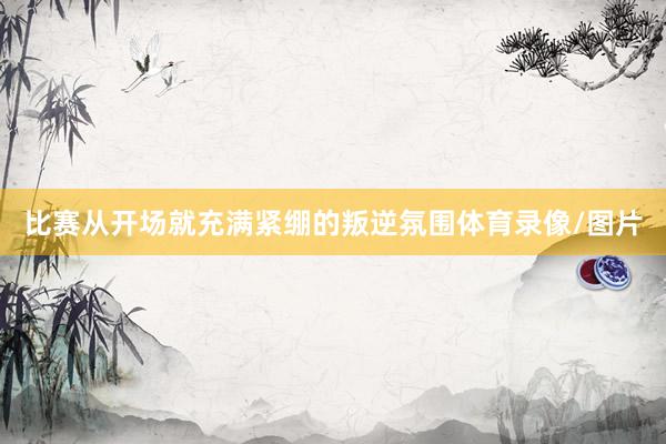 比赛从开场就充满紧绷的叛逆氛围体育录像/图片