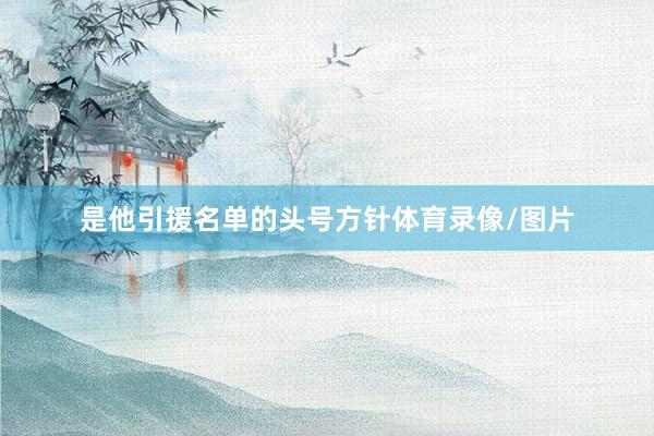 是他引援名单的头号方针体育录像/图片