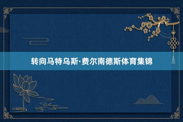 转向马特乌斯·费尔南德斯体育集锦